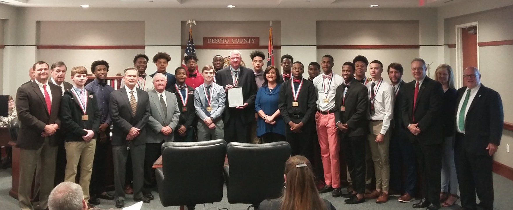 State champs honored by supervisors